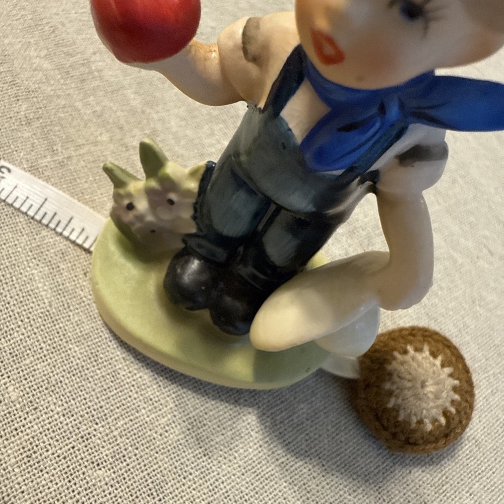 Set Vintage Napcoware Porcelain Boy & Girl Figurines C7364‎  Japan - Picture 11 of 11